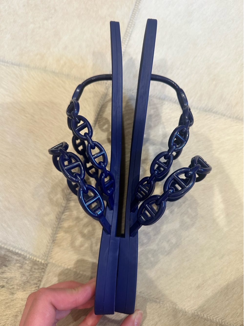 Hermes Island Sandal (Blue) - Picture 7 of 10